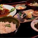 鯛めしや はなび - はなび御膳：1080円