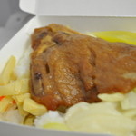 臺鐵便當本舗 - あばら骨の付いた、コクのある豚肉は便當にぴったりです。