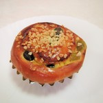 ブーランジェリーキャセロール - ブリオッシュ豆パン。190円税抜