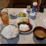 Taihei - ハンバーグ定食７００円税込