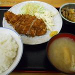 荏原食堂 - とんかつ定食