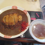 そば処 若松屋 - ちょいメガ！カツカレー