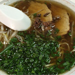 大亀食堂 - いりこ＆鶏がら出汁。コクがあるなあ！