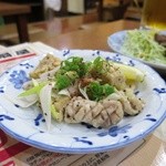 新世界もつ鍋屋 - 特上ミノ塩焼き