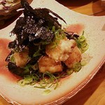 太刀魚天麩羅ねぎ醤油
