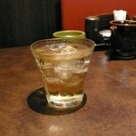 炭火焼鳥 Arata - 特別に水割りを作ってもらいました。