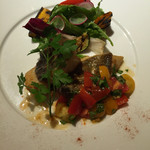 2Leoni - メイン料理①茨城県産マトウダイのソテー　トマトのケッカ風ソース　2015.10