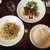 コ・ビアン - 料理写真:チキンカツ定食＋和風チキンスパゲティーで583円♪