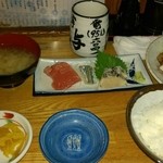 にし与 - これが噂の魚河岸定食。