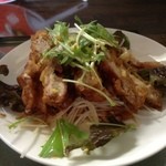 中華工房おかげさま - とりから甘酢かけ