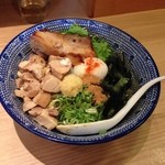 つけめん舎一輝Anjo - 2015/08/29Wチャーシューまぜそば