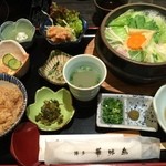 博多華味鳥 - 水たき御膳　１５００円