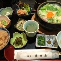 博多華味鳥 銀座4丁目店 - 水たき御膳　１５００円
