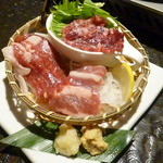 馬刺し盛り　2015.10月