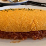 薫キッチン - 八ヶ岳卵のふわふわオムライス
