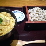 Suika - 「丹沢山麓地玉子の親子丼セット（￥850＋税）」