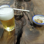 大衆酒場 斎藤 - 大瓶ビール490円で乾杯