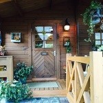 ガーデン カフェ イオ - 入口