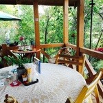 ガーデン カフェ イオ - テラス席