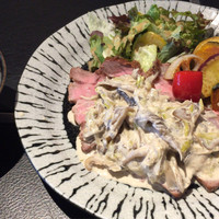 和食鉄板 銀座 朔月 - もち豚の厚切りロースト：★★★★☆