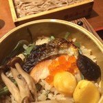 Konnichi Tei - 栗しめじ
                        季節の釜飯
                        蕎麦定食