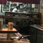 お好み焼き タンポポ - 裏方で仕込みしてましたが
      このお店ではかなりのベテランさんですよ♡