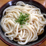 野口うどん - かけうどん そのまま3玉(*´д`*)360円