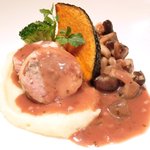 レスアルカーナ - ランチコースB 1512円 の鶏のバロティーヌ