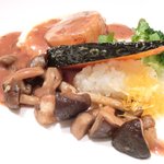 レスアルカーナ - ランチコースB 1512円 の鶏のバロティーヌ