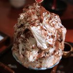 よろにく - ブルーチーズのかき氷