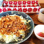 喜之助屋 - スタミナライス（生姜焼き）