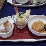 Domi Kurabu Karuizawa - 夕食2　温製オードブル盛り合わせ