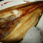 食事処 魚屋の台所 - 真ほっけです。