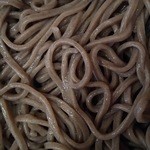 そば処 一庵 - 一庵そば￥750の蕎麦（H27.10.9撮影）