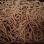 そば処 一庵 - 一庵そば￥750の蕎麦（H27.10.9撮影）