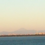 東京ベイ舞浜ホテルクラブリゾート - 富士山が真ん中に見えます