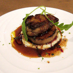 チェネッタ バルバ - フォアグラのポワレベルモットソース 1400円+税(2015.9月夜)