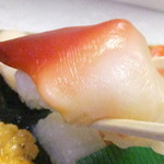 Nishimachi Miyama - にぎり寿司つばき　７９８円＋消費税８％　北寄のアップ　【　２０１５年１０月　】