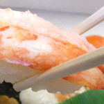 Nishimachi Miyama - にぎり寿司つばき　７９８円＋消費税８％　蟹のアップ　【　２０１５年１０月　】