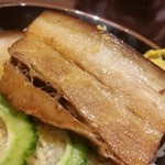 竹富屋 - 「ラフティ」、皮付きの三枚肉で脂身もたっぷり♪
