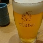 金沢まいもん寿司 - マリアージュするビール