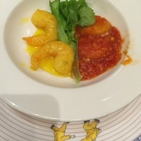 萬珍樓 本店 - 海老とホタテの二種作り