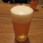 つる瑠 - 生ビール(小) 500円