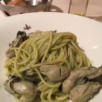 Giglio - 広田産牡蠣と鎌倉産ルッコラペーストのグラニャーノ風スパゲッティ