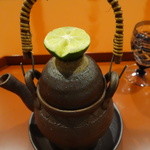 わらび野 - 松茸の土瓶蒸し