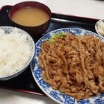 Jiyoutou shiyokudou - 焼き肉定食　700円