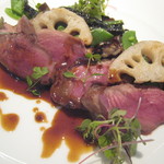 ル・ヴァンキャトル - 豚タン　黒コショウソース