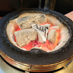 成吉思汗だるま 本店 - 1 炭火です