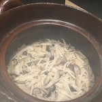 香水亭 - 茸ご飯〜美味しくて完食です☆