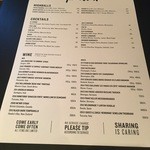 yardbird - メニュー